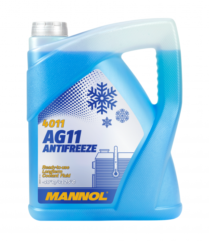 MANNOL 4011 Antifreeze AG11 (-40 °C) Longterm, 5л