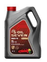 S-OIL 7 RED #9 SP 0W-16, 4л