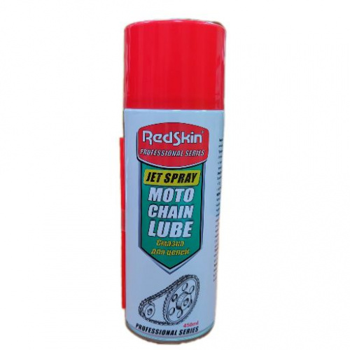 REDSKIN MOTO CHAIN LUBE-WHITE 450 мл смазка для цепи белая