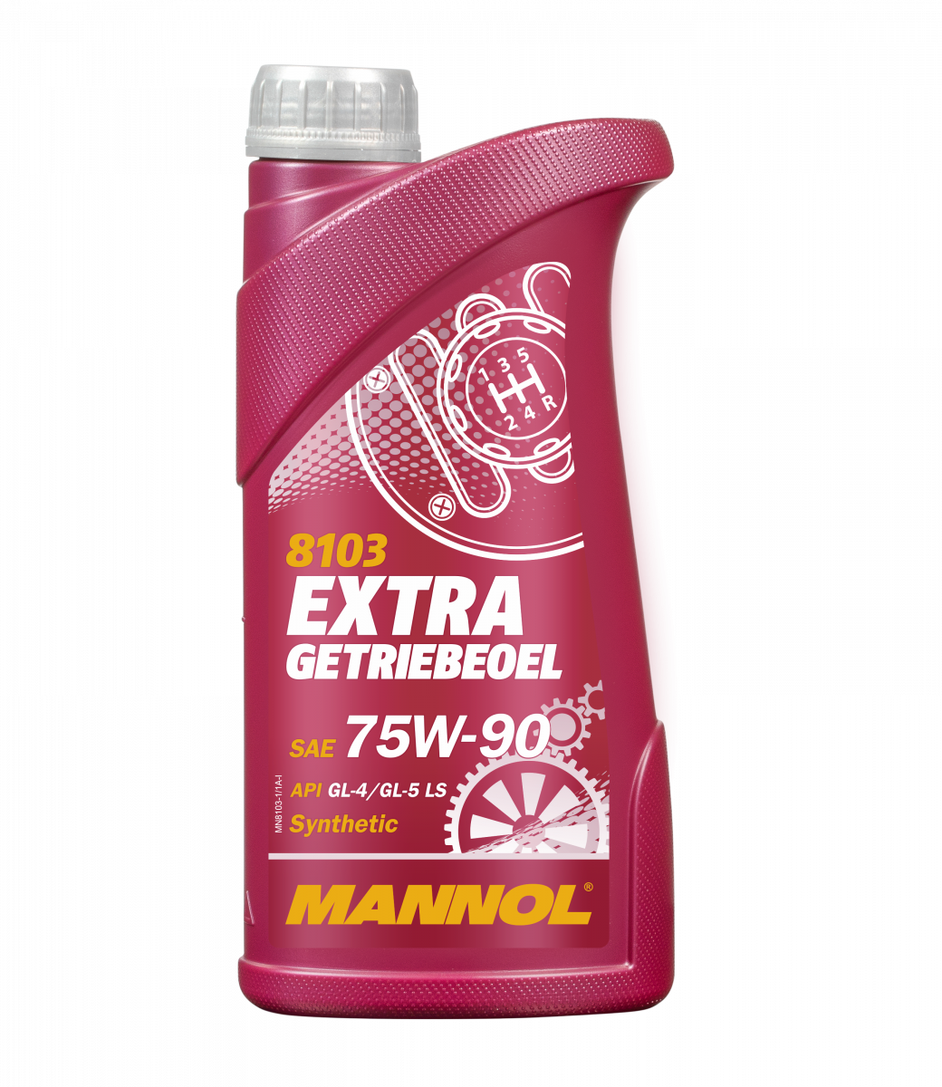 MANNOL 8103 Extra Getriebeoel LS 75W-90 GL-4/GL-5, 1л